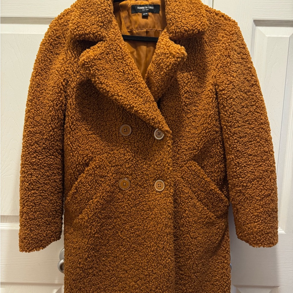 Kenneth Cole Teddy Jacket - Tan